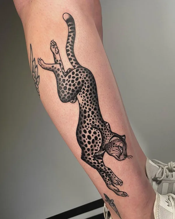 Cheetah tattoo 37