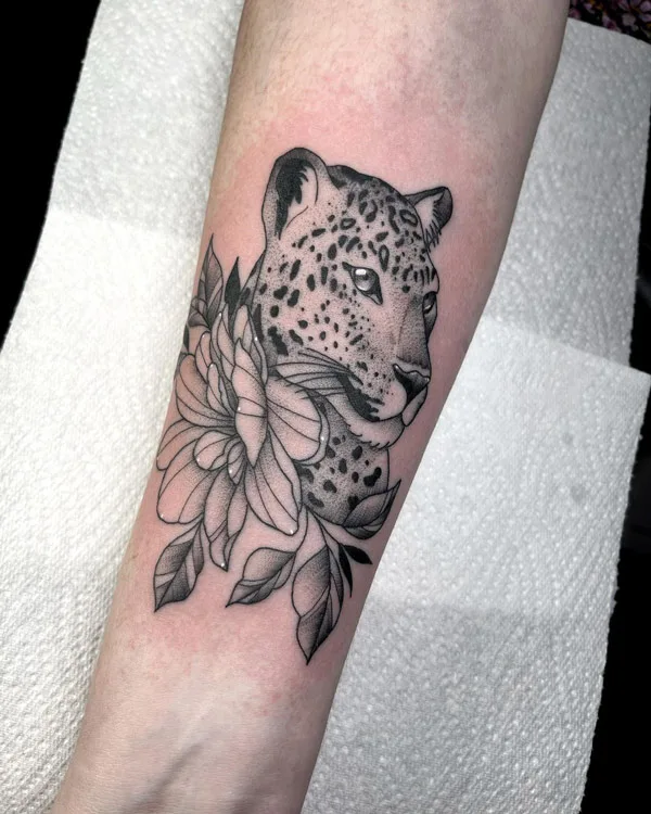 Cheetah tattoo 49