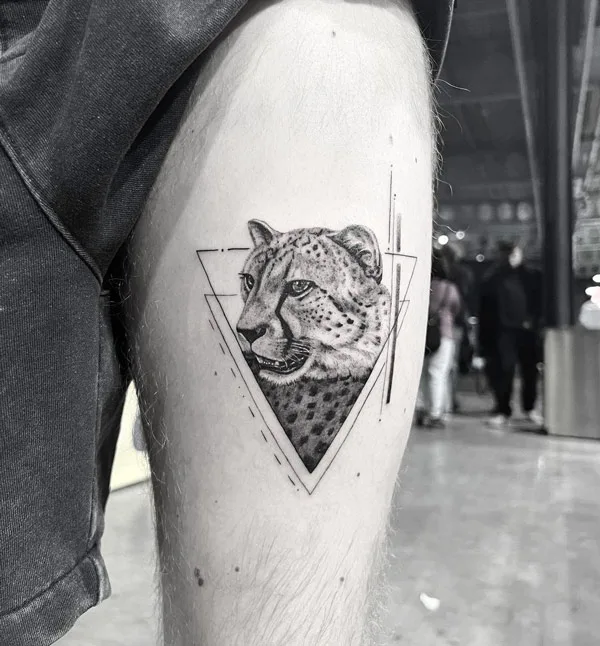 Cheetah tattoo 60