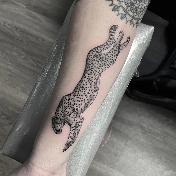 Cheetah tattoo 72