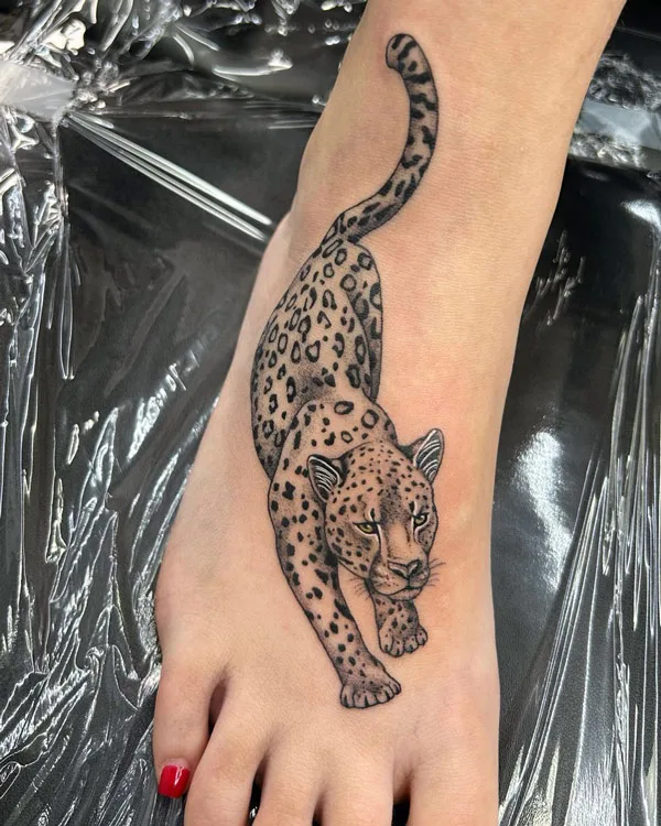 Cheetah tattoo 74