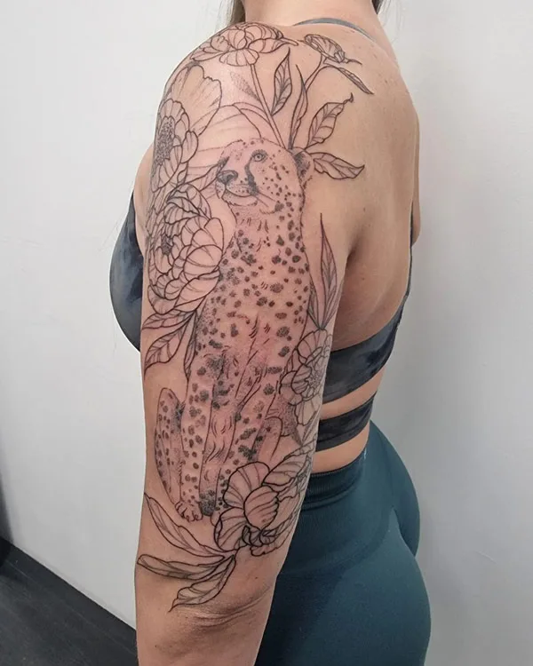 Cheetah tattoo 78