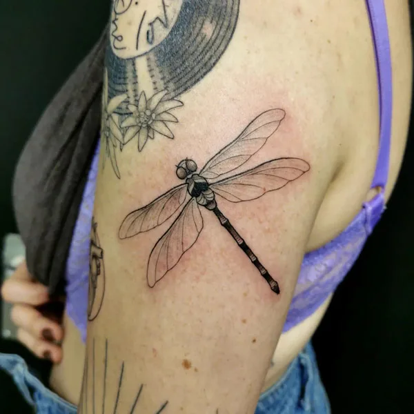 Dragonfly tattoo 40