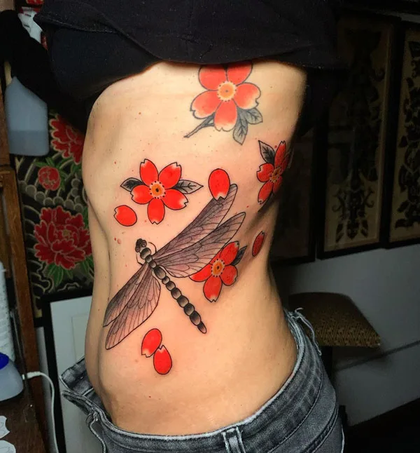 Dragonfly tattoo 64