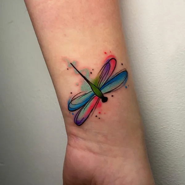 Dragonfly tattoo 8