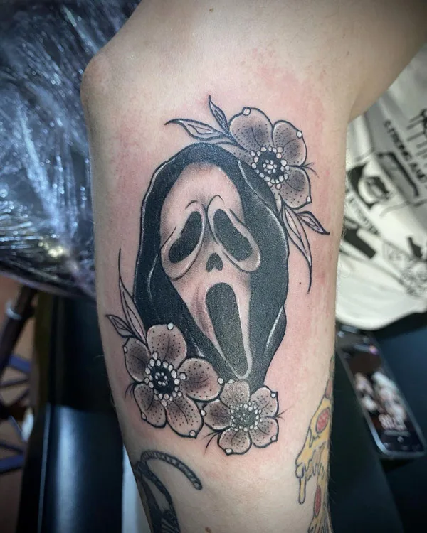 Ghostface tattoo 70