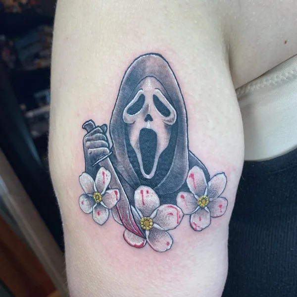 Ghostface tattoo 71