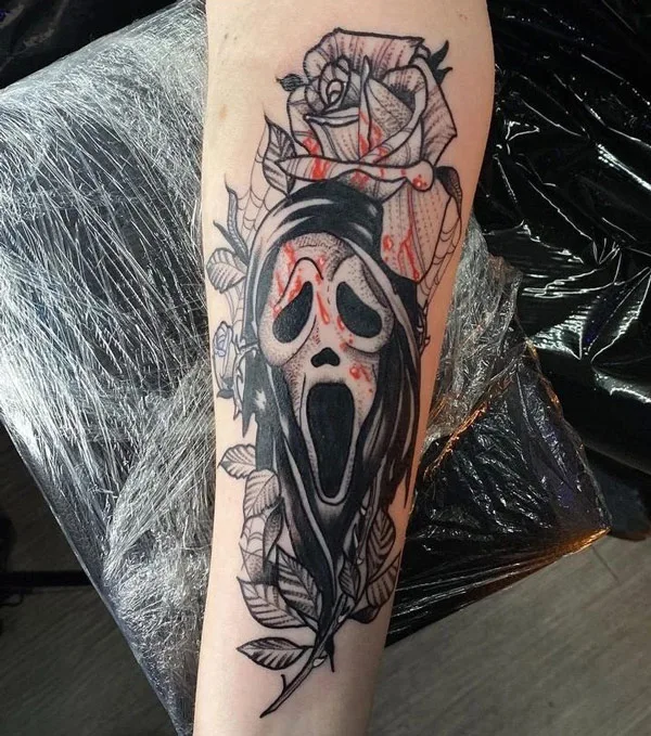 Ghostface tattoo 99