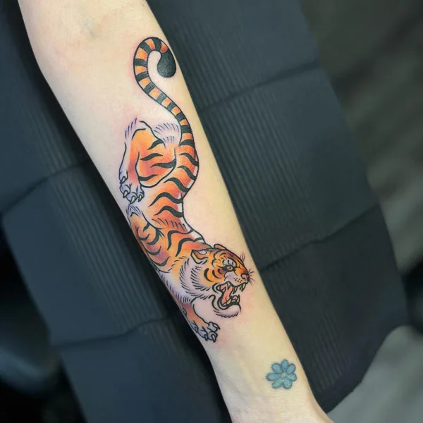 Japanese tiger tattoo 19