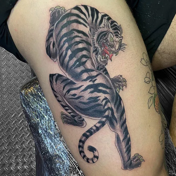 Japanese tiger tattoo 83