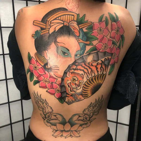 Japanese tiger tattoo 91