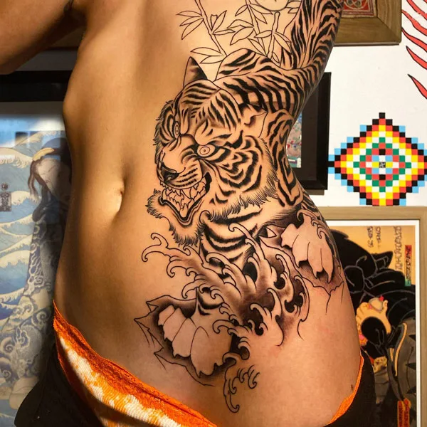 Japanese tiger tattoo 95