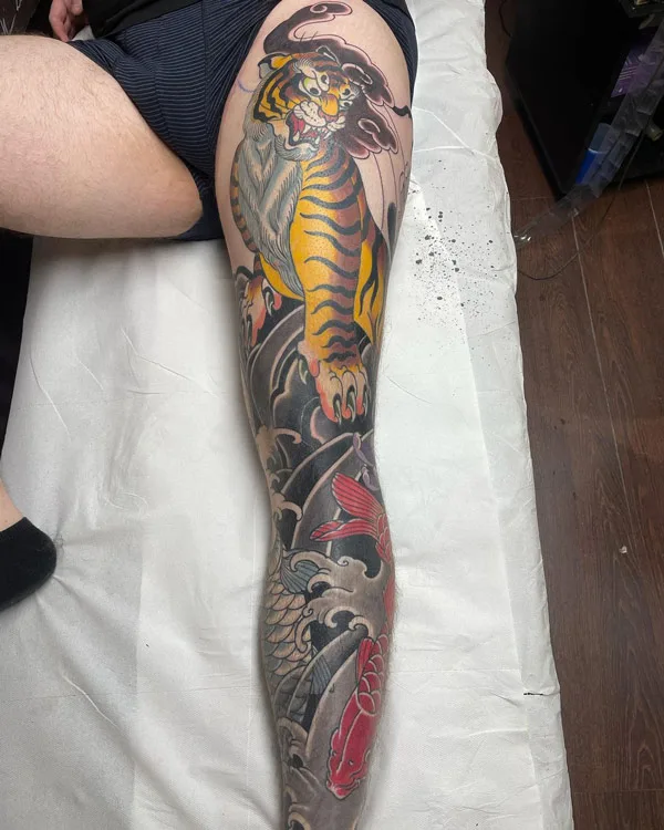 Japanese tiger tattoo 99