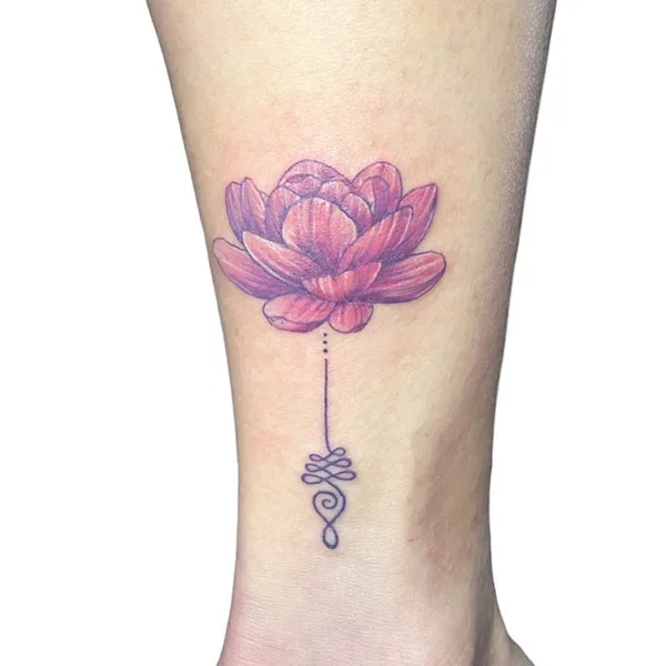 Water lily tattoo 39