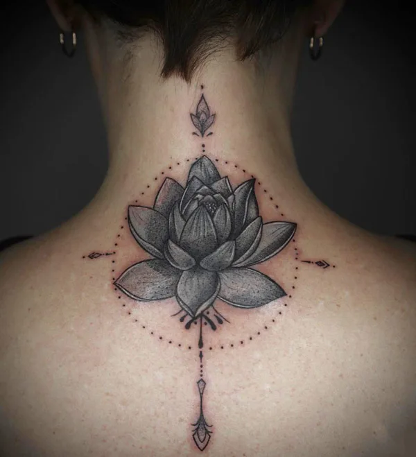 Water lily tattoo 42