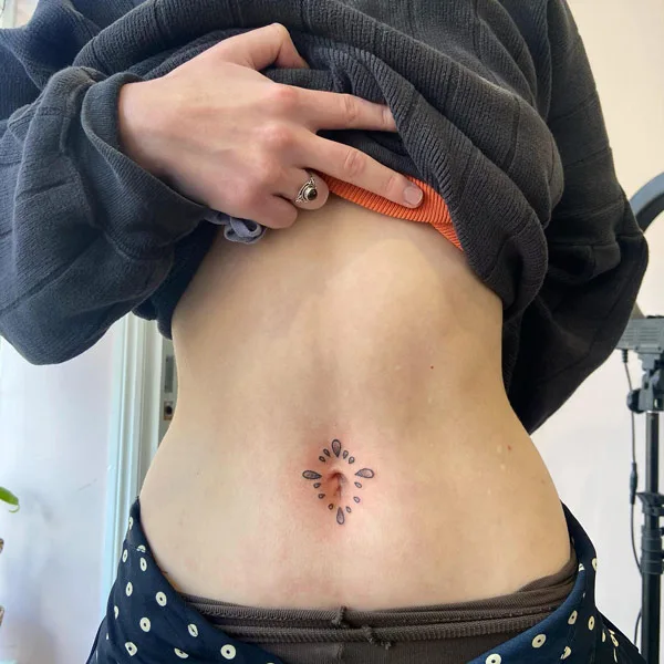 45 Adorable and Eye-Catching Belly Button Tattoo Ideas - Wild Tattoo Art
