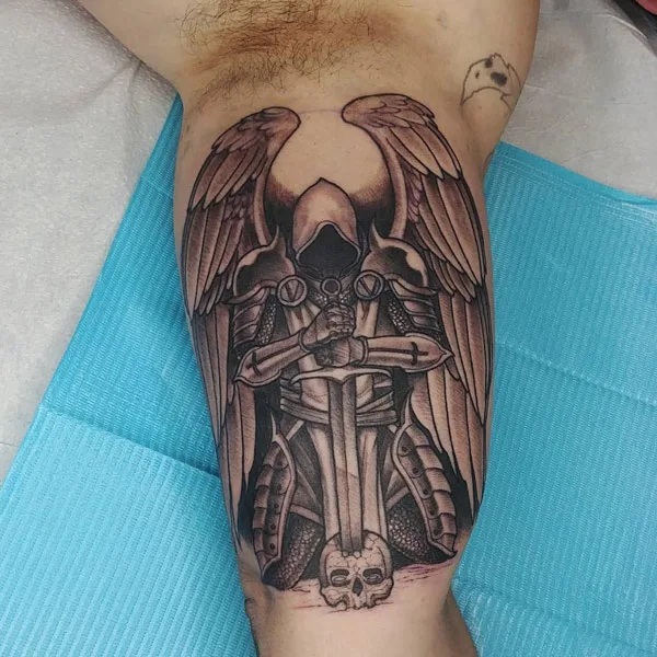 Angel Warrior Tattoo 1