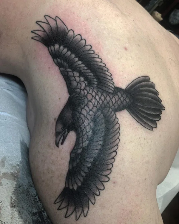 Black Eagle Tattoo 1