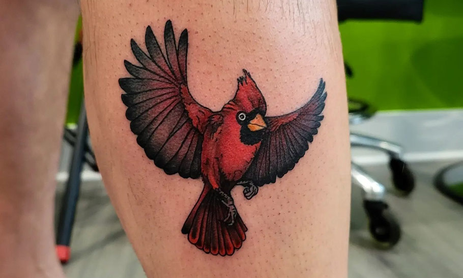 Traditional cardinal tattoo meaning