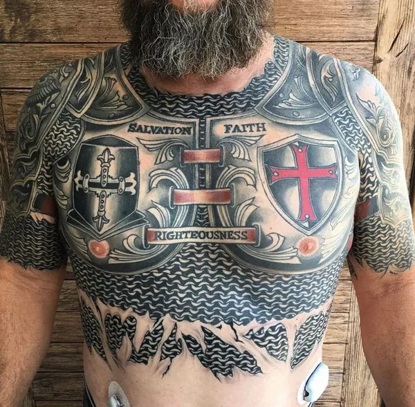 Christian Warrior Tattoo