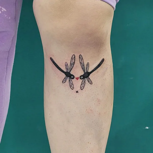 Dragonfly tattoo 108