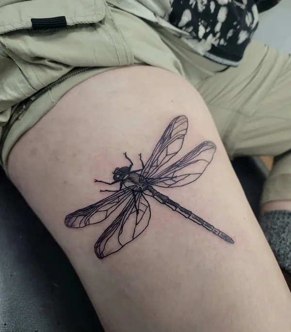 Dragonfly tattoo 111