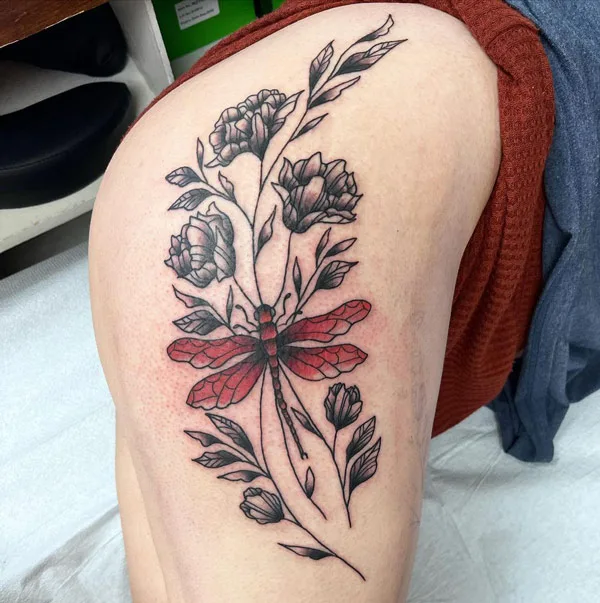 Dragonfly tattoo 113