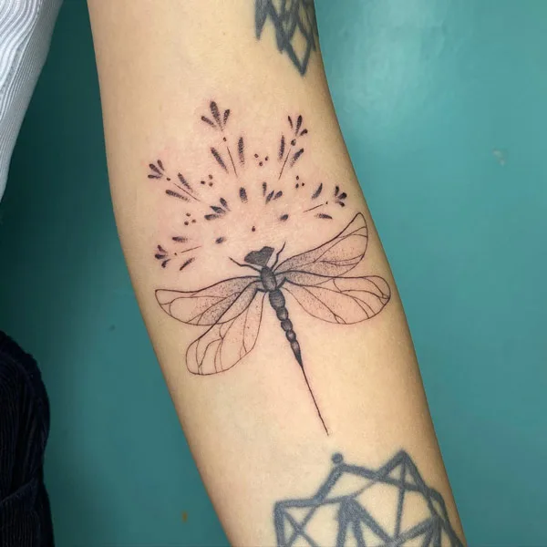 Dragonfly tattoo 120