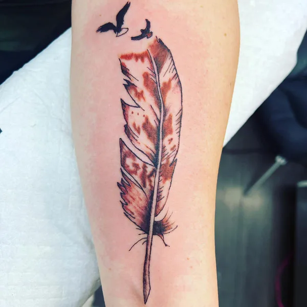 Eagle Feather Tattoo 2