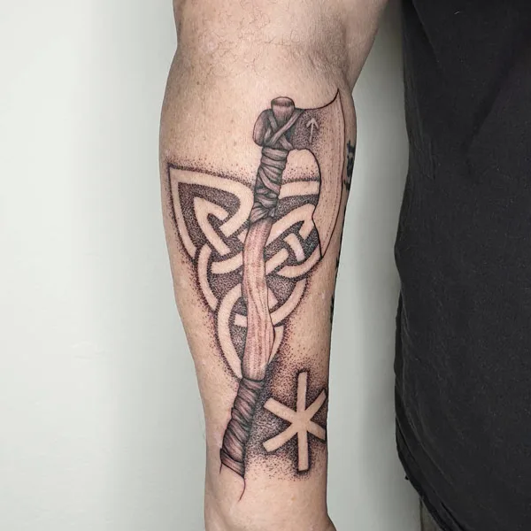 Germanic Warrior Tattoo