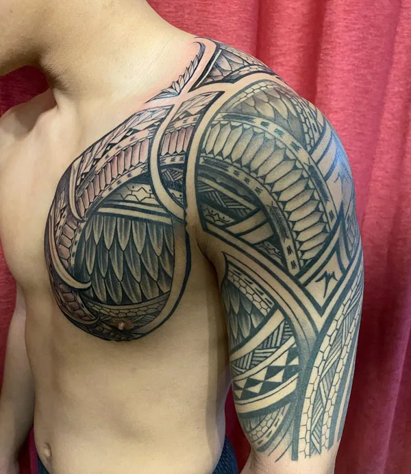 Hawaiian Warrior Tattoo