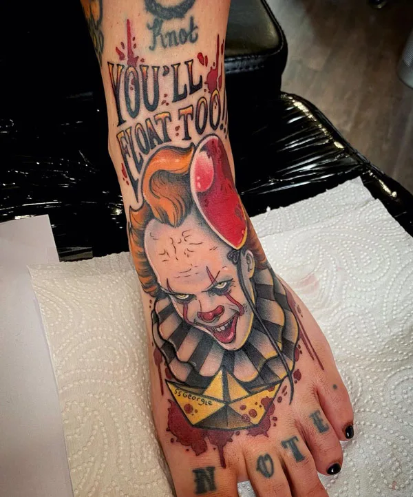 Pennywise tattoo 11