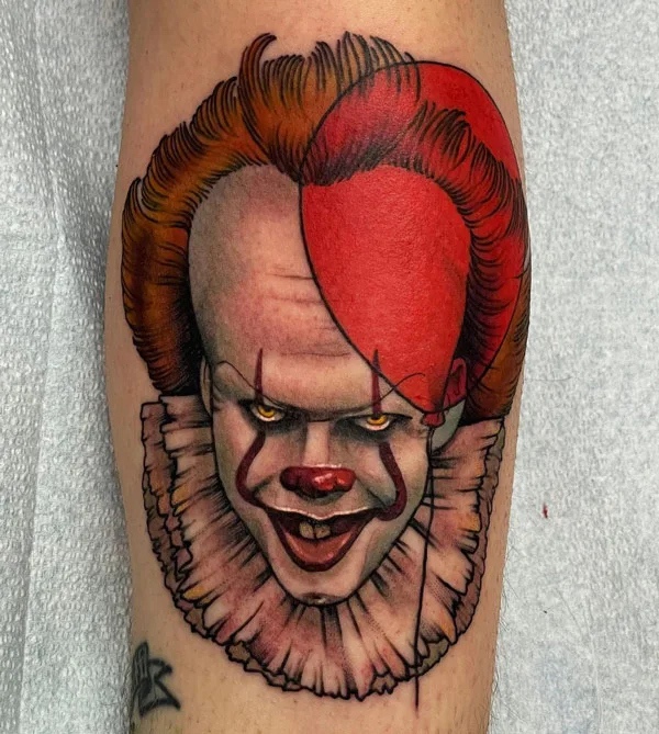 Pennywise tattoo 2