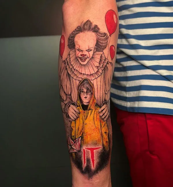 Pennywise tattoo 4