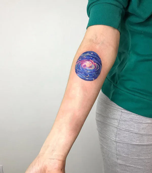 Small Galaxy Tattoo 1