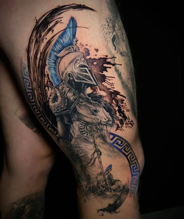 Spartan Warrior Tattoo 3