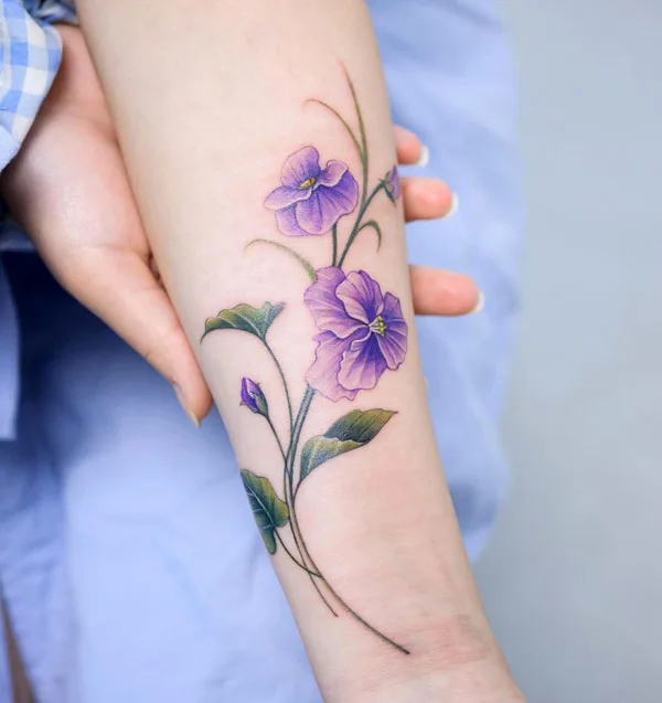 64 Inspiring Flower Tattoos to Come Up with a Great Idea - Hairstyle