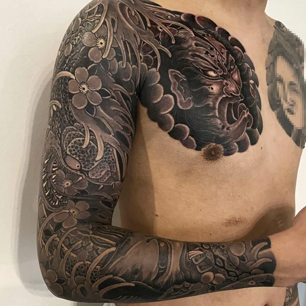 Yakuza tattoo 69