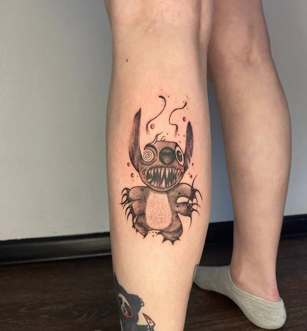 Evil Stitch Tattoo