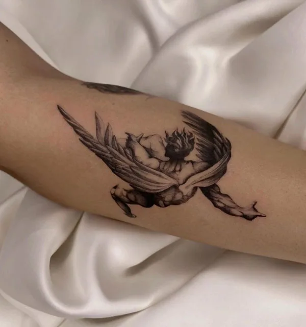 Fall of Icarus Tattoo 3