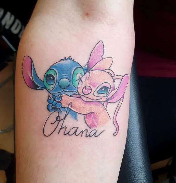 Ohana Stitch Tattoo 1