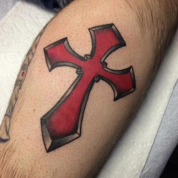 Red Cross Tattoo
