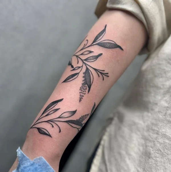 52 Lovely and Exceptional Vine Tattoos Ideas and Designs On Arm  Psycho  Tats