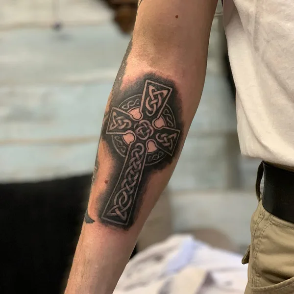 Viking Cross Tattoo