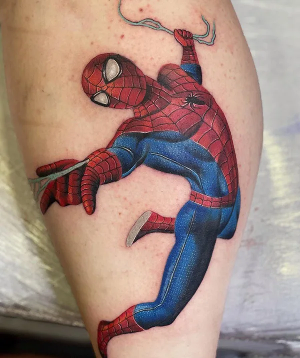 Web-Slinging Facts About Spidey Tattoo
