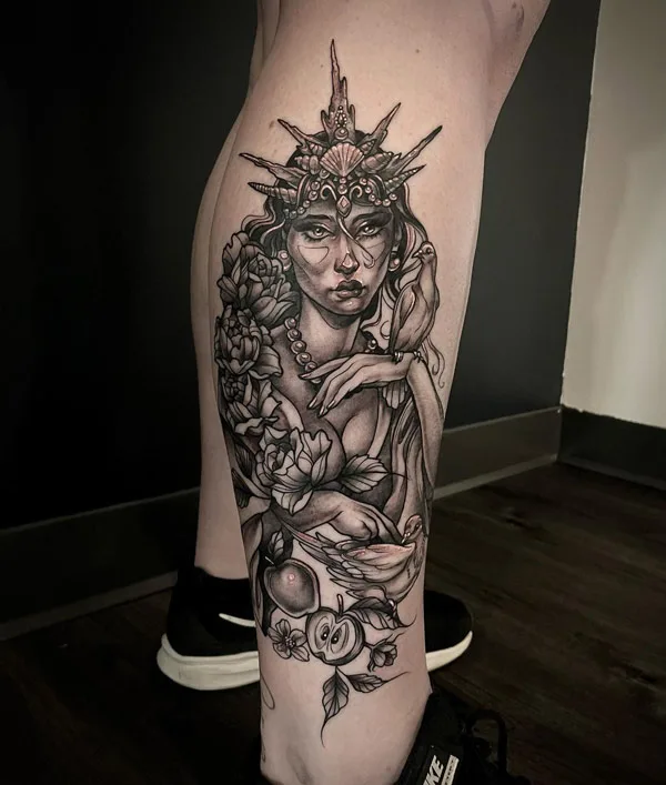 Aphrodite Goddess Tattoo 2