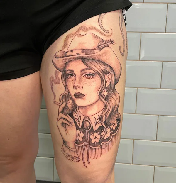 Cowgirl Tattoo 2