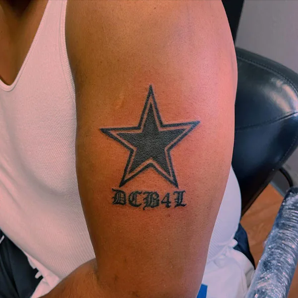 Dallas Cowboy Tattoo 2