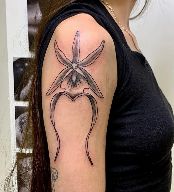Ghost Orchid Tattoo 1