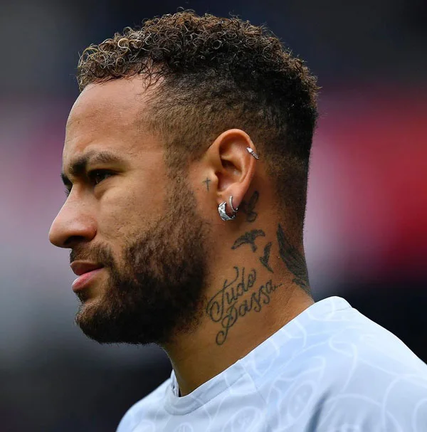Neymar’s Neck Tattoo